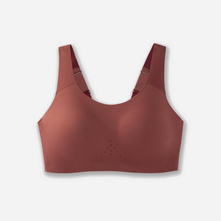 Brooks Dare Scoopback Sport Beha voor Dames Bordeaux (YZVPA-0764)
